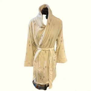 Soma Bathrobe Ivory Wandering Star Print L/XL